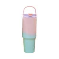 Tumbler mug With Straw Lid premium bottle cup coffeemug Original Gradient Tumbler Original Gradient Vacuum Insulated Bottle