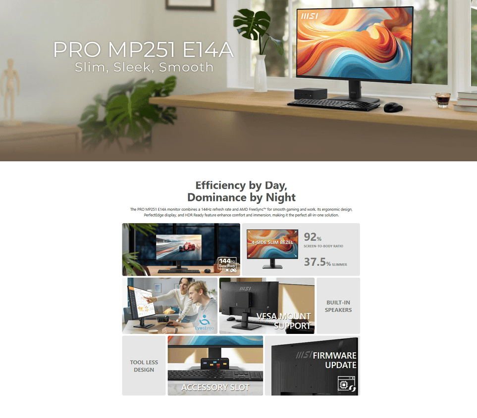 MP251 E14A technical feature 1