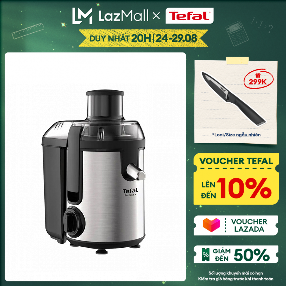 Máy ép trái cây Tefal ZE420D38  - Gian hàng chính hãng bảo hành 2 năm
