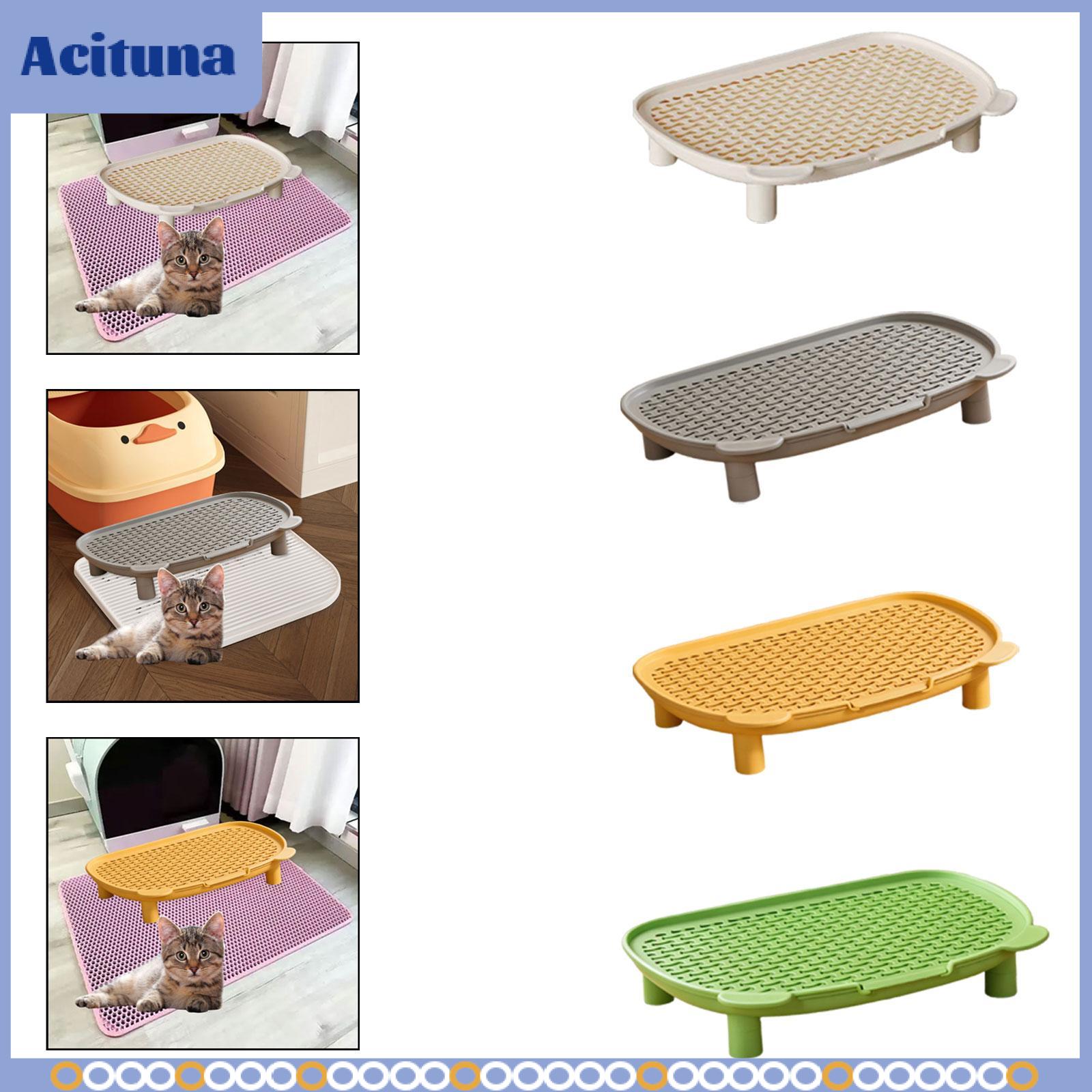 Cat Litter Box Ramp for Indoor Kittens and Senior Cats Double Layer Easy to Clean Accessories Detachable Cat Litter Catcher ราคา 10,612 บาท*ส่งฟรี