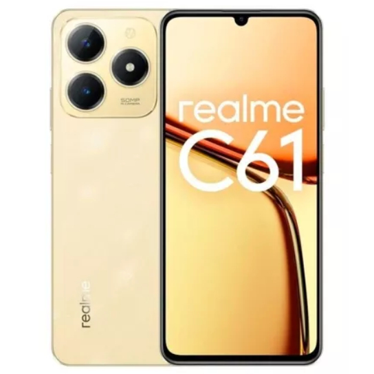 Điện thoại di động Realme C61 (8/256) Hàng Chính hãng Mới 100%