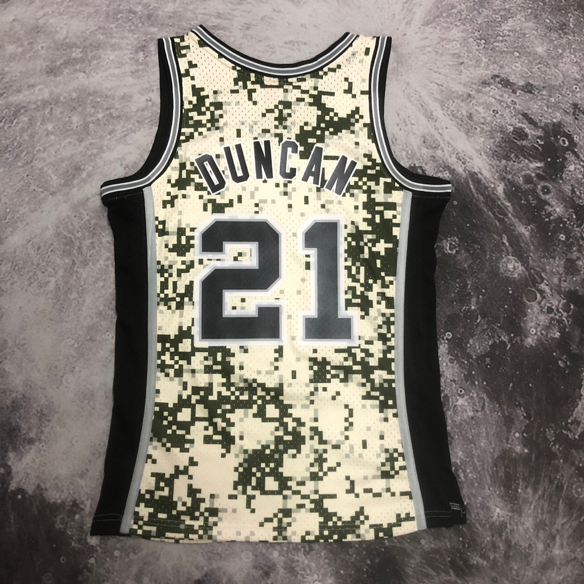 NBA 2K14 Spurs Military Night Camouflage Jersey 