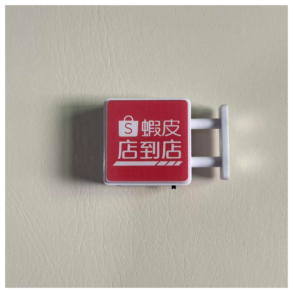 【Wind Trade】 Mini Luminous Led Box Fridge Magnet Taiwan Japan Store Sign Neon Magnetic Refrigerator Souvenir Gift