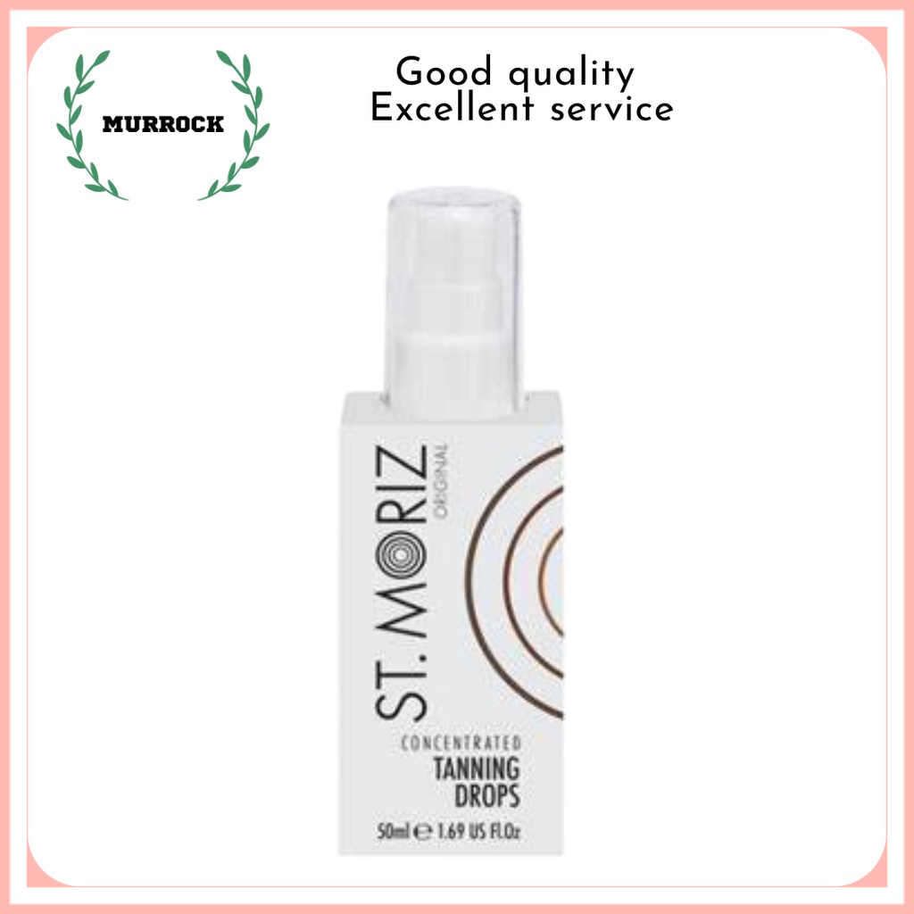 ST. MORIZ Original Concentrated Tanning Drops 50mL - SẢN PHẨM ĐƯỢC YÊU THÍCH TRÊN THỊ TRƯỜNG HIỆN TAY, DÙNG RẤT TỐT LUÔN Ạ, ĐẢM BẢO DÙNG RẤT THÍCH, KHÁCH YÊU TRẢI NGHIỆM ỦNG HỘ SHOP NHÉ