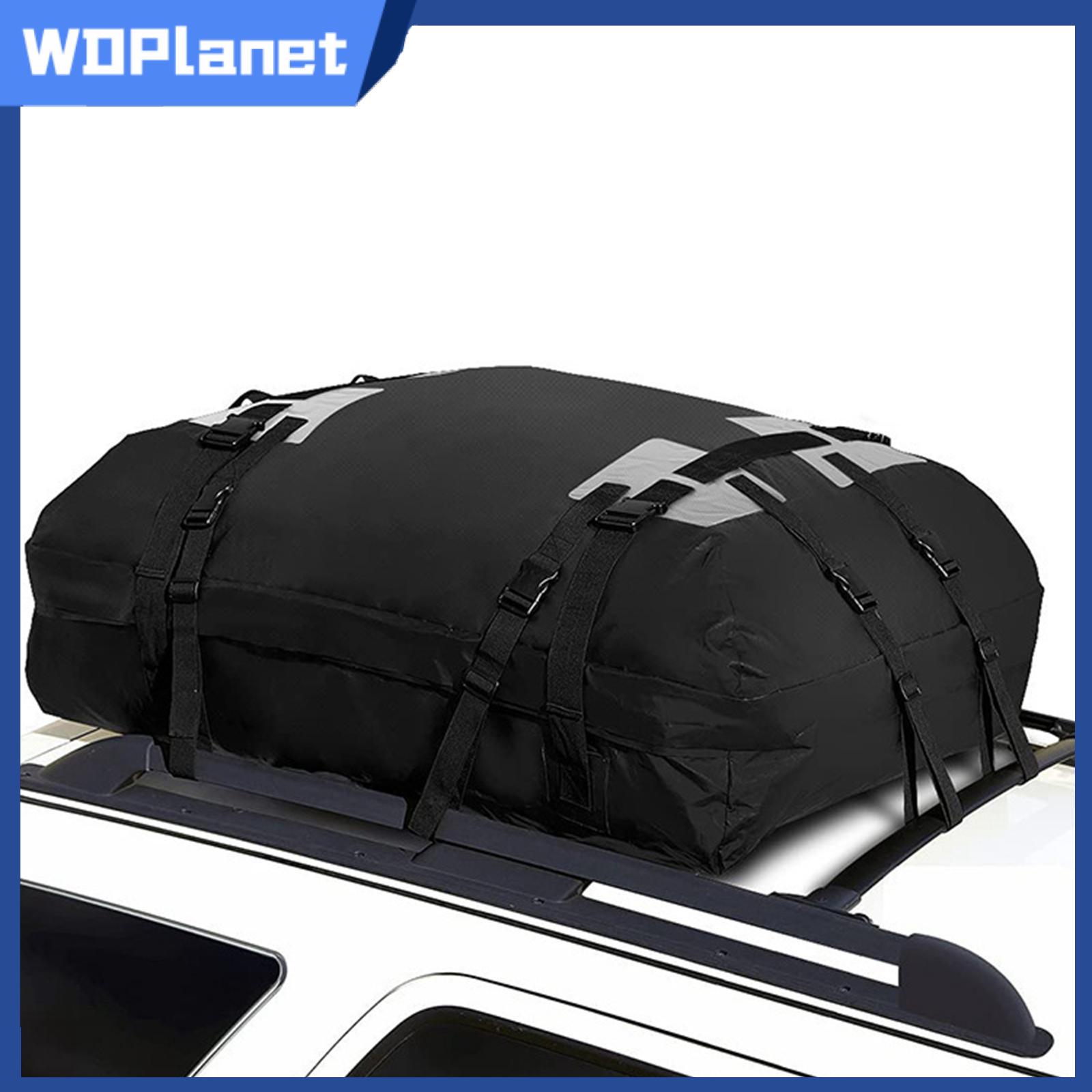 Wdplanet không thấm nước nóc xe ô tô túi đựng với dây đai thời tiết hành lý cho rooftop giá