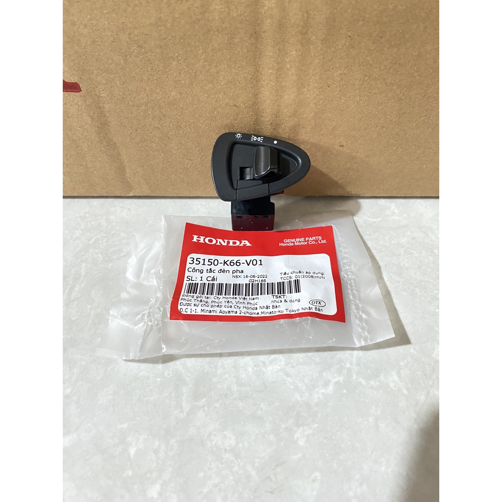 Công tắc đèn pha Air Blade 125 (2015-2019) chính hãng Honda (35150-K66-V01)