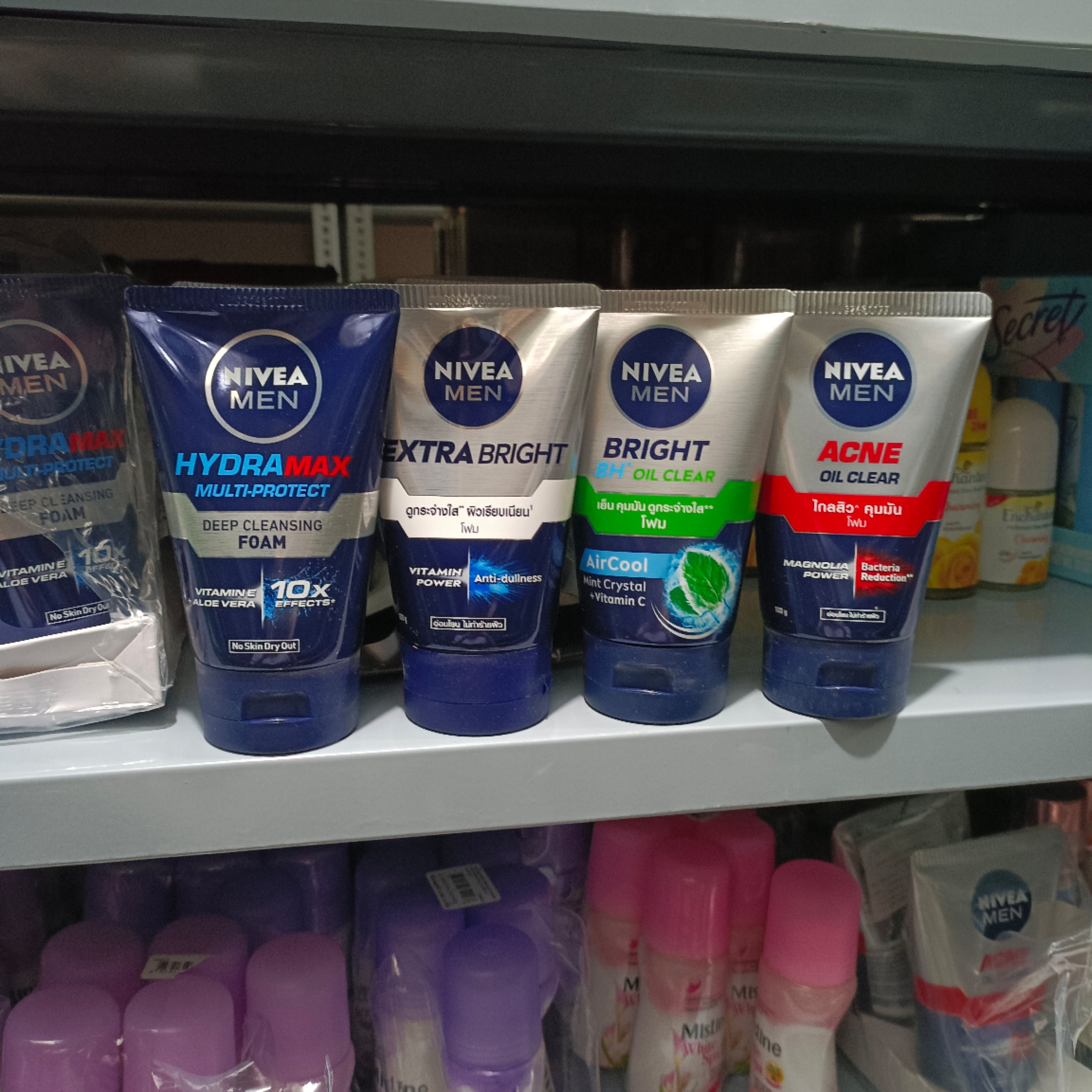Sữa rửa mặt Nivea men 100gr thái lan chính hãng