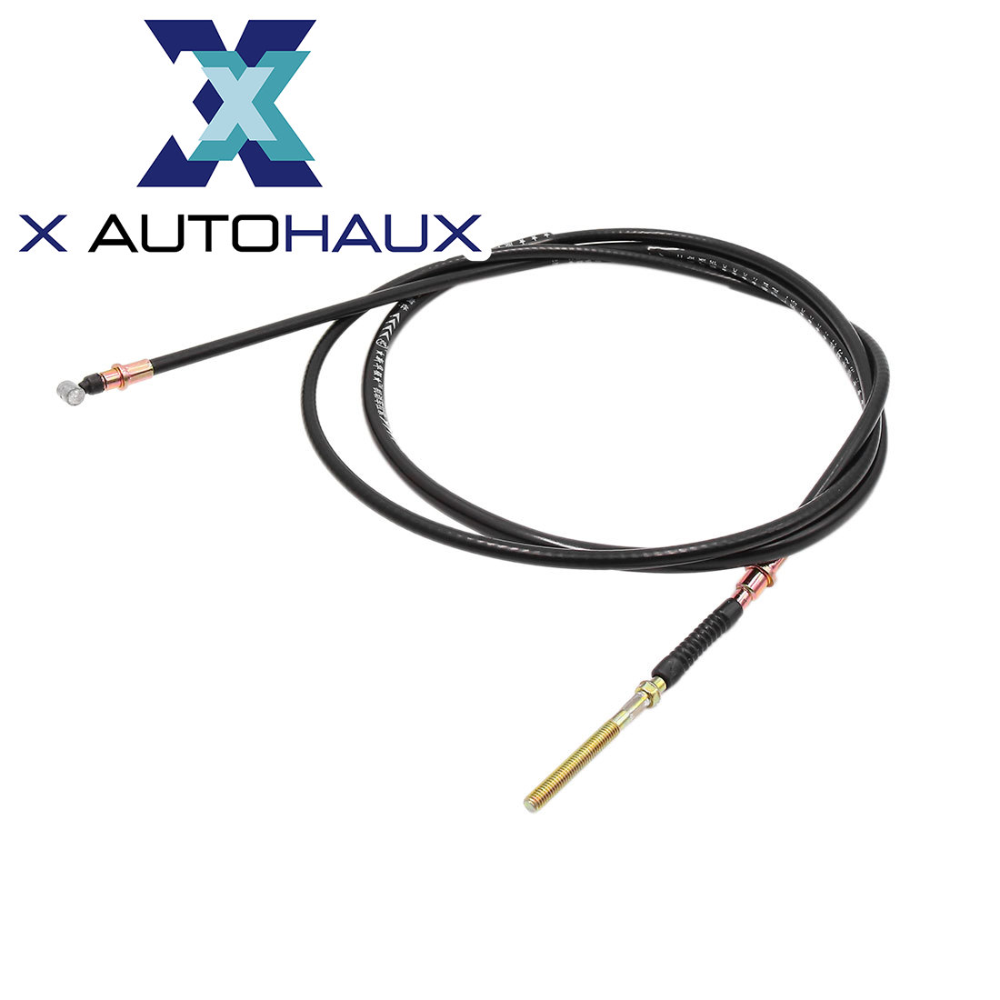 X AUTOHAUX Black Motorcycle Motorbike Rear Brake Cable Wire Replacement for Honda WH125 ราคา 275 บาท*ส่งฟรี