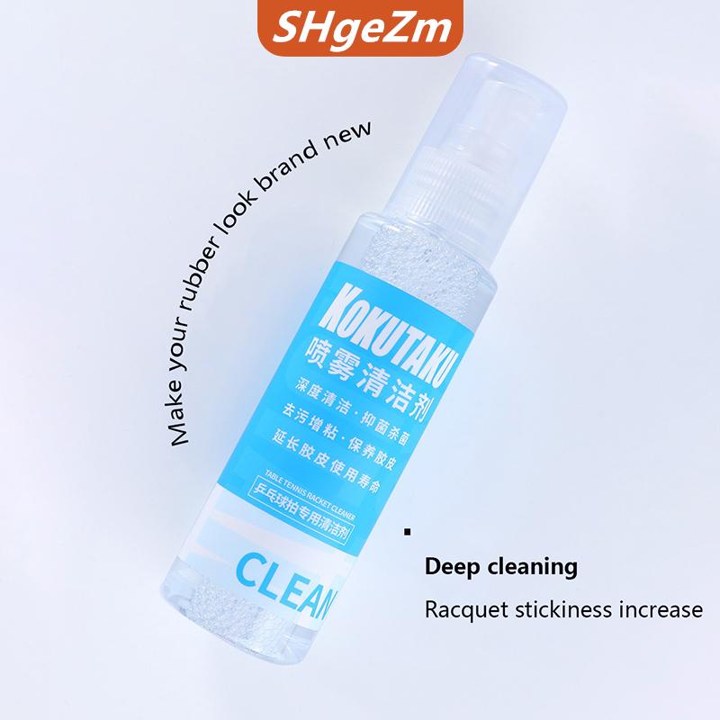 [COD] SHgeZm Vợt Cao Su Sạch Hơn Bóng Bàn Bat Sạch Hơn Bóng Bàn Dơi Bảo Trì Bảo Vệ 110Ml Phun Đại Lý Chai