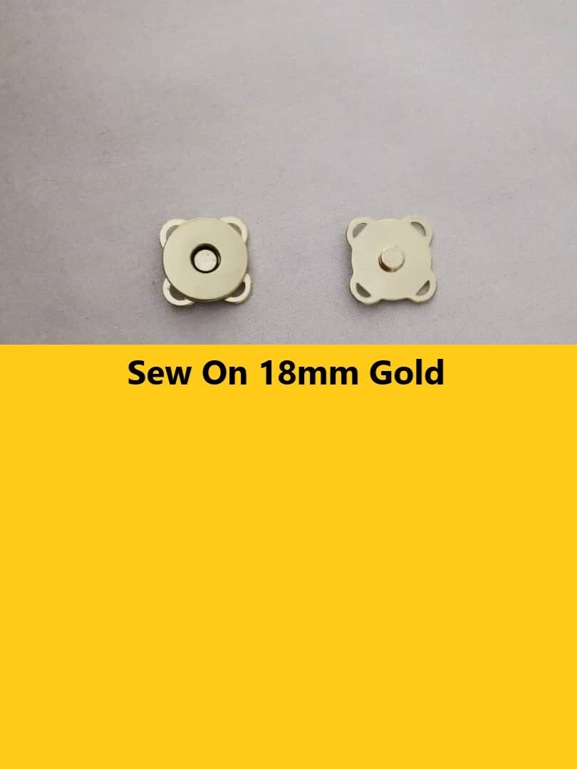 Magnet Button # Clip on Magnet # Sew On Magnet # Rivet Magnet # Magnetic Buckle Clasps # Bag Accessories DIY# 磁扣