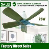 TH Ceiling Fan with 5 Blades - Household Hanging Fan
