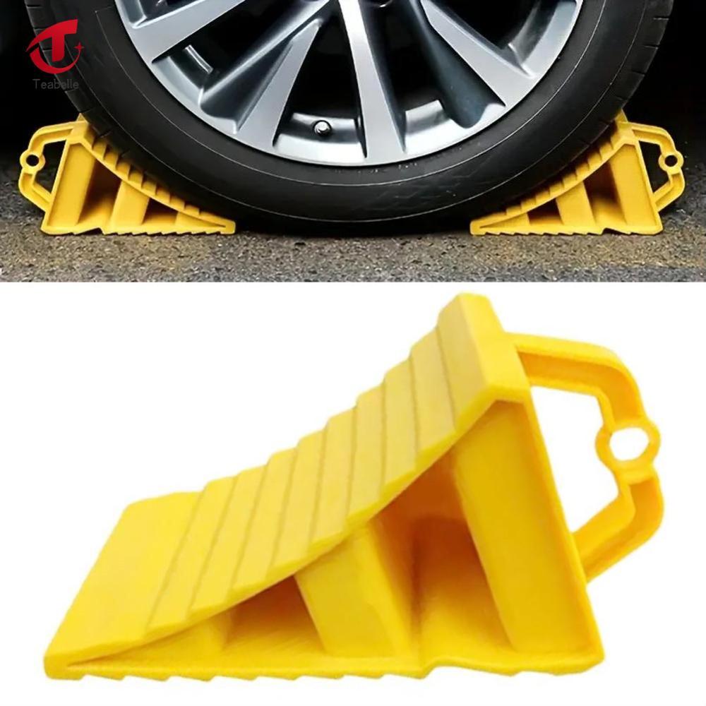Teabelle Đa Năng Chống-Trượt bánh xe Chocks RV Bánh Xe Chocks Xách Tay Lốp Chocks Chịu Mài Mòn Lốp Stopper Cho Xe Tải Rvs
