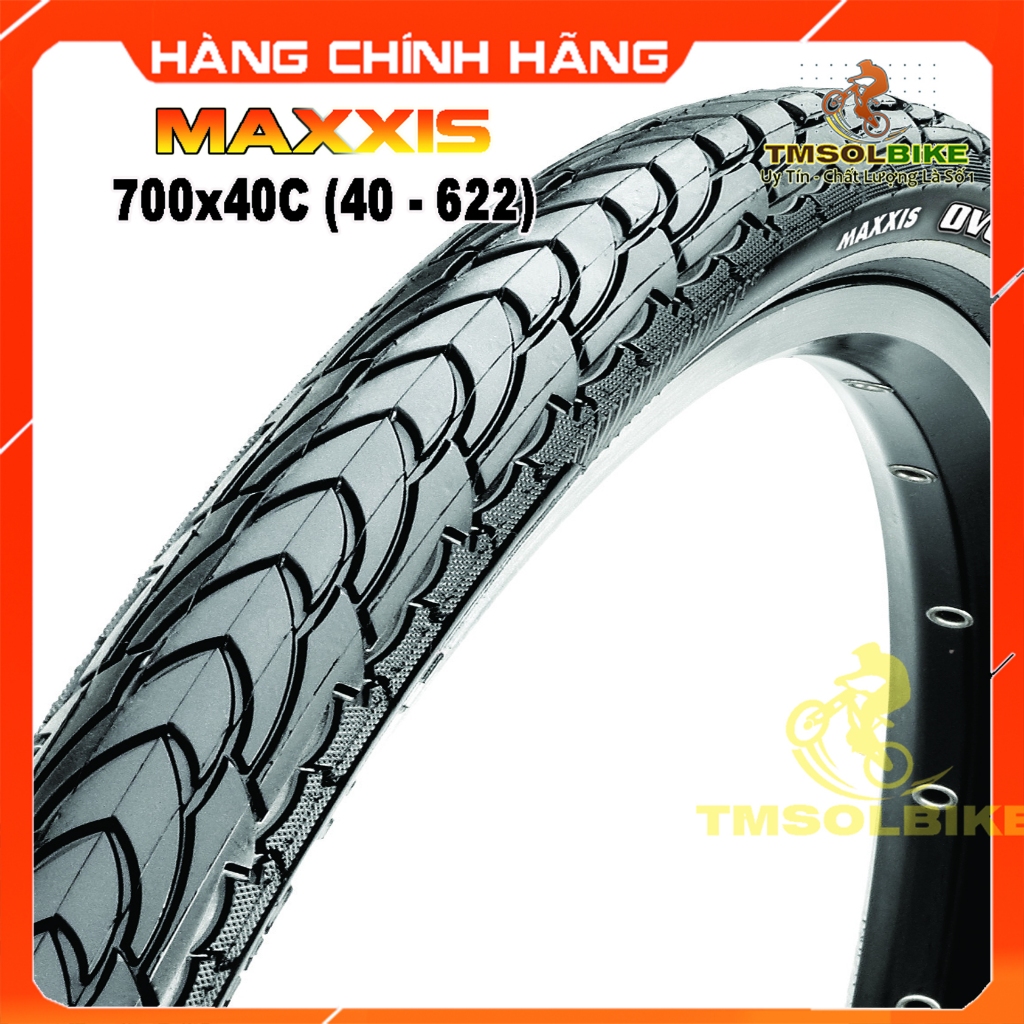 Vỏ Xe Đạp MAXXIS 700x40C Lốp Xe Đạp KENDA 40-622 (700x40C - 28X1 5/8 X 1 1/2) - Hàng Chính Hãng