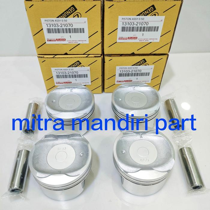 PISTON SET TOYOTA YARIS VIOS OVZ STD 0.25 0.50-Kumma.id Harga 825,000 rupiah*Gratis Ongkir