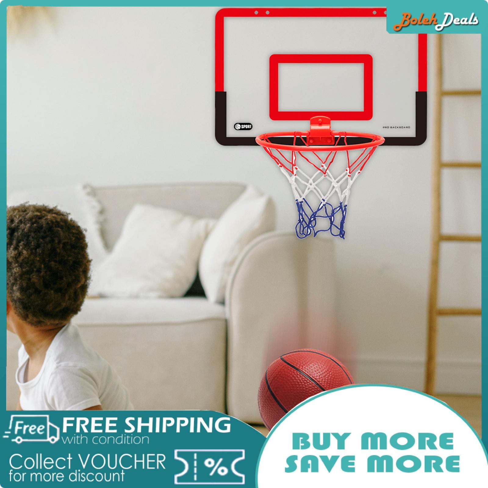 BolehDeals Mini Basketball Hoop Set Exercise Accessories Basketball Toy