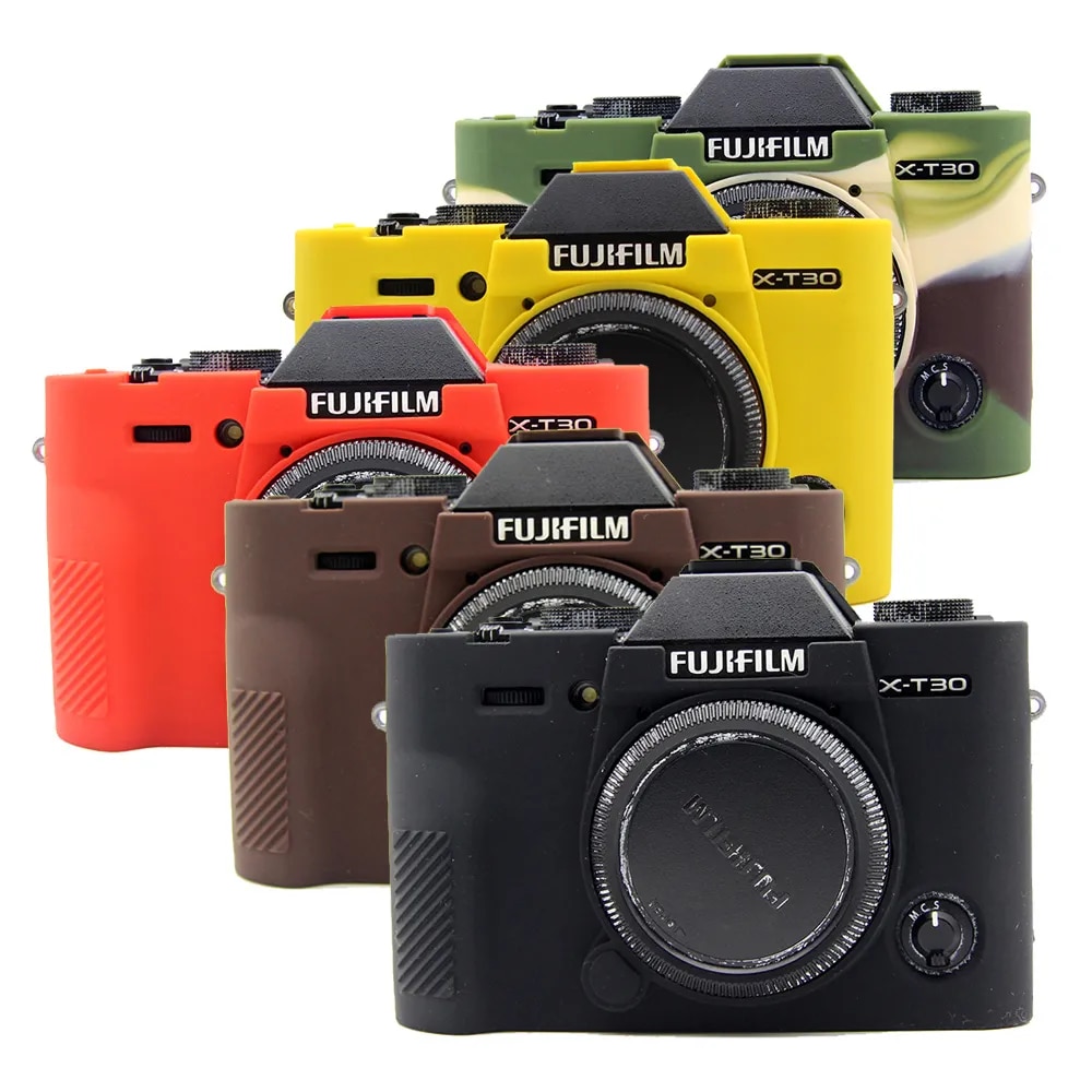 Mềm Vỏ Bao máy ảnh Silicone Bìa Cho Fujifilm Xt10 Xt20 Xt30 vỏ silicon Ruer Máy Ảnh Trường Hợp Bảo V