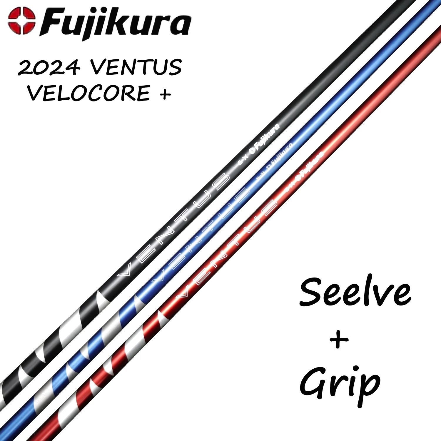 2025 Fujikura Ventus + Gậy đánh Golf Driver trục gỗ trục Golf trục tuýp đen trục trục than chì S/R/SR/x Flex Golf trục Miễn phí lắp ráp tay áo và grip