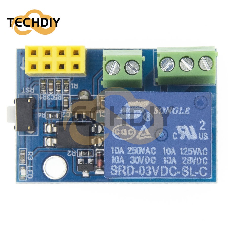 Mô Đun Rơ Le WIFI Thông Minh ESP8266 ESP-01 5V ESP01 Điều Khiển Từ Xa Bằng APP ESP01