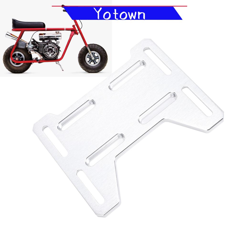 Yotown ZDETGU Giá đỡ bộ chuyển đổi gắn động cơ bằng nhôm Tấm phôi có khe cho xe đạp Go Kart và động cơ 4 thì như Tấm gắn động cơ 212 Tillotson 212 để vừa vặn an toàn (Bạc) Giá 654,000 Đồng*Miễn phí vận chuyển