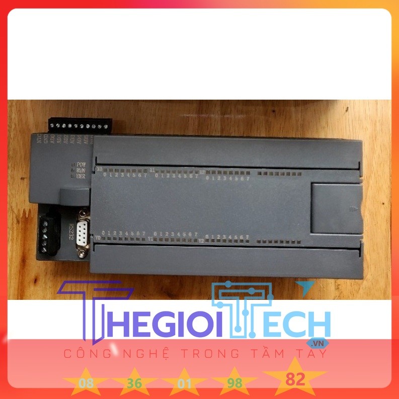 Bộ lập trình PLC LK3U FX3U 14 16 20 24 30 32MT 32MR 48 64 MT MR MRT AD 2DA phát xung 4/8 TRỤC RTC Modbus RTU RS485 ADPRW - FX3U-48MT S7