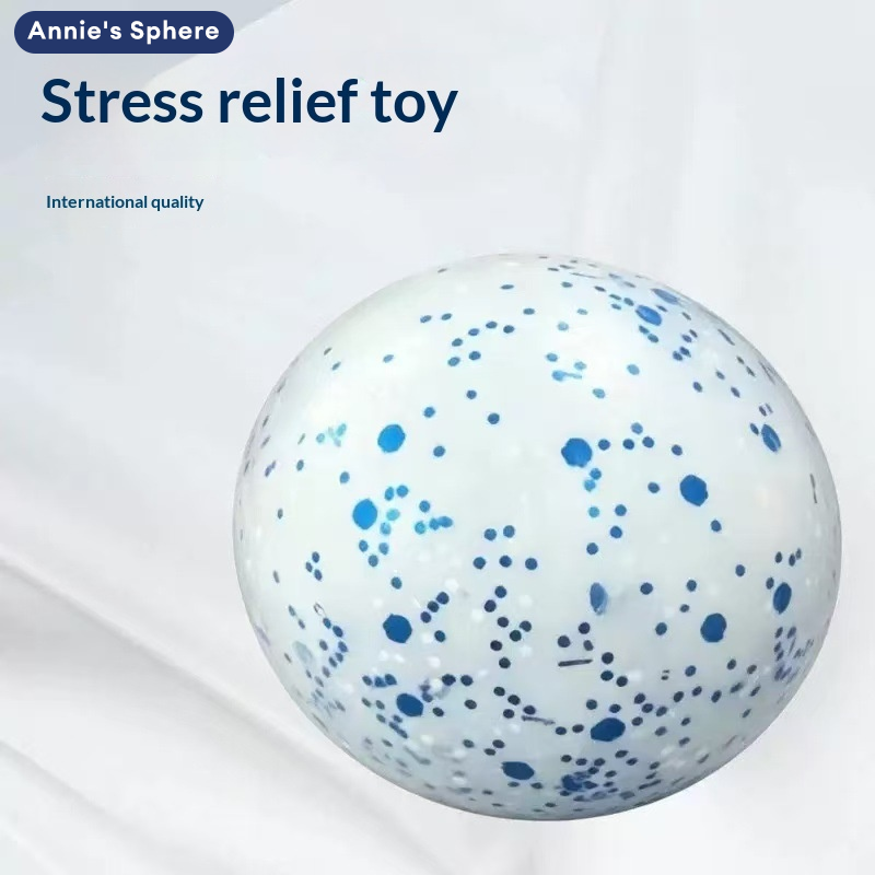 Annie's Sphere, a Snowball-Shaped Stress-Relieving Toy for Adults. Fun to Play With, Can Be Squeezed. ราคา 59 บาท*ส่งฟรี