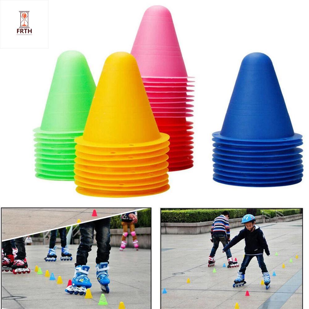 FRTH Ngoài trời Bền chặt Trượt băng Chống gió Huấn luyện trượt băng Sarking Cones Cọc cốc Đào tạo Marker Skating Cone