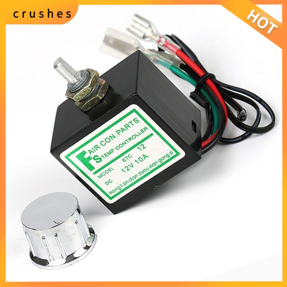 CRUSHES ABS Bộ điều nhiệt điều hòa ô tô Phụ kiện ô tô 12V/24V Kiểm soát nhiệt độ  Bộ điều nhiệt điện tử Công tắc điều hòa không khí Ô tô