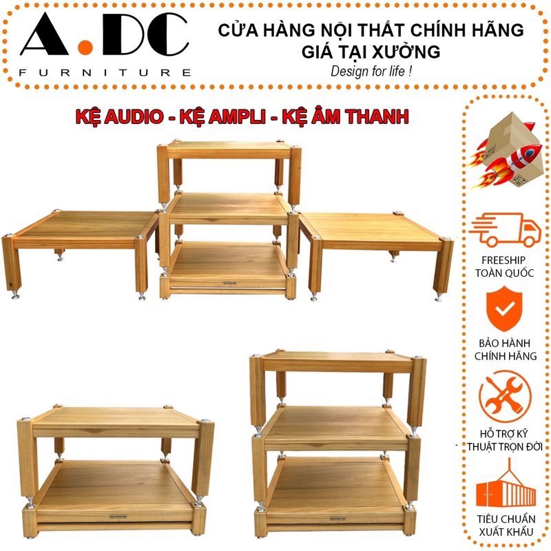 KỆ AUDIO GỖ THỊT KỆ AMPLI KỆ ÂM THANH 1 Tầng 2 Tầng 3 Tầng