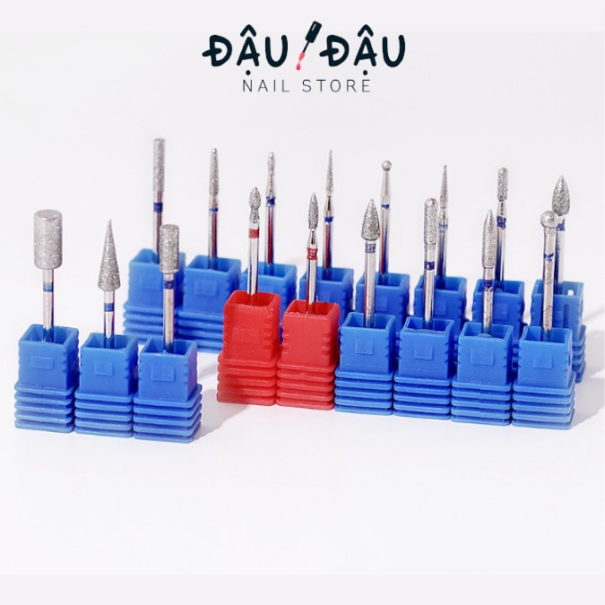 Đầu mài nhặt da nail - đầu mài da, mài khoé chất liệu kim loại an toàn chuyên dụng cho dân làm móng