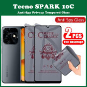 Privacy Tempered Glass Screen Protector for Tecno and Infinix
