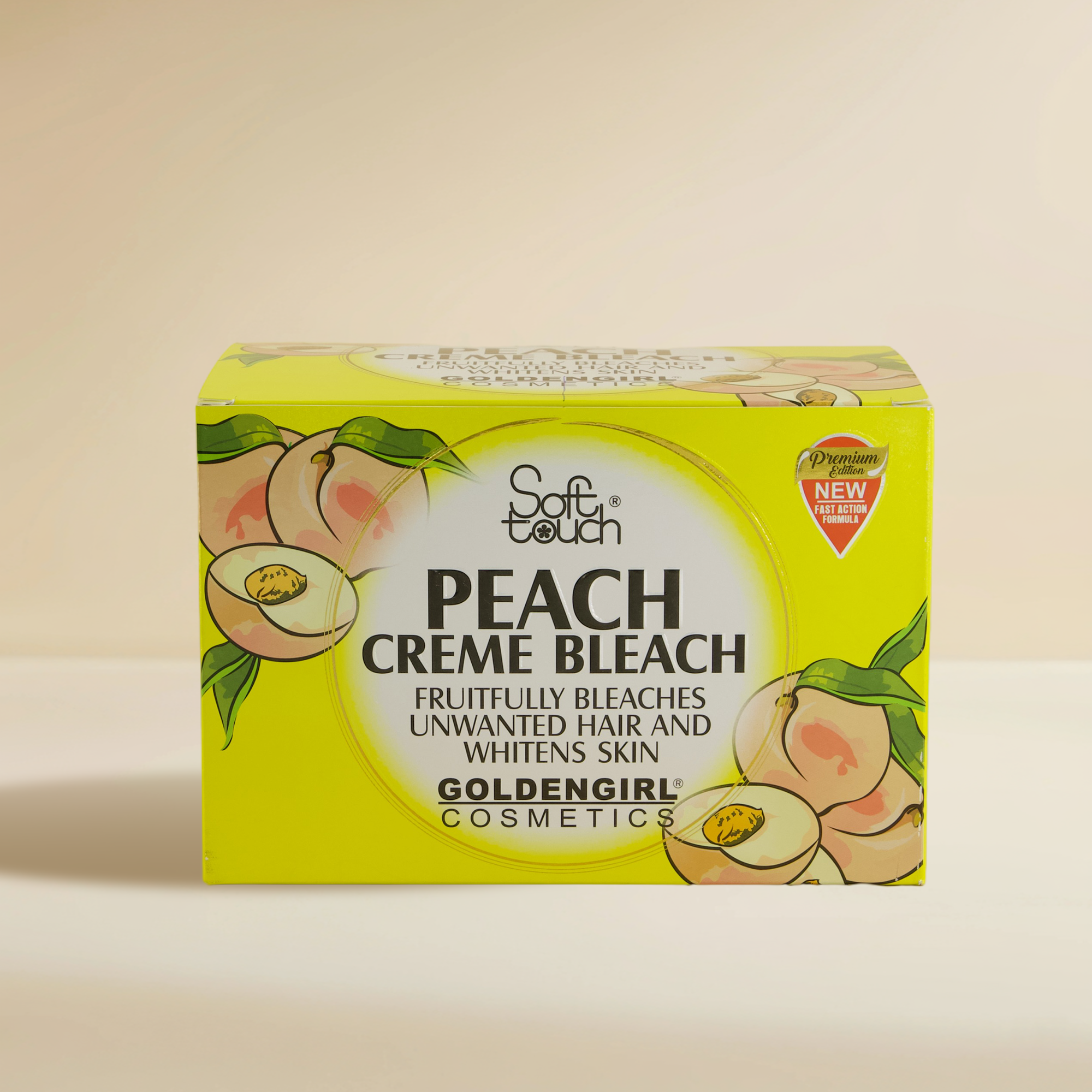 Soft Touch Peach Bleach Cream | Body Moisturising Care | 20ml