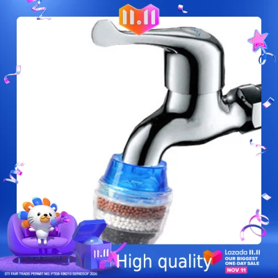 Faucet Water Filter Purifier Kitchen Tap Filtration Activated Carbon Removes Chlorine Fluoride Heavy Metals Hard Water Softener Water Tap Filter