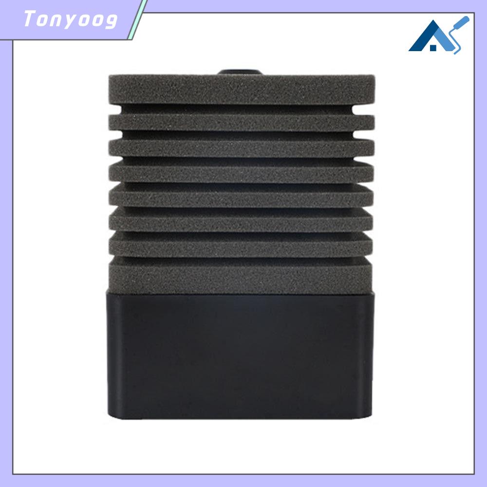TONYOOG Lọc sinh hóa Máy bơm không khí ao tôm Im lặng 3 trong 1 Bộ lọc bọt khí oxy Bền bỉ Phụ kiện bể cá Thuận tiện để làm sạch mảnh nhựa.