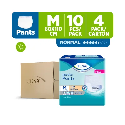 TENA Official Store - TENA Pants Normal M10s X 4