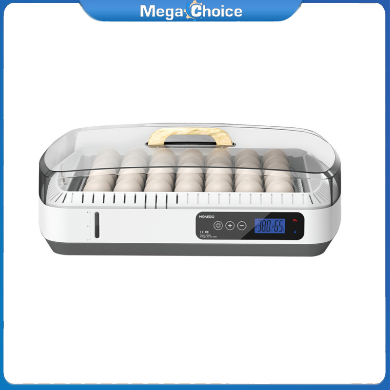 MegaChoice【Fast Delivery】Smart Chicken Incubators For Hatching Eggs Small Poultry Duck Quail 35 Egg Incubator Visual Chicken Eggs Incubator With Temperature Control Function Automatic Turner ราคา 2,440 บาท*ส่งฟรี