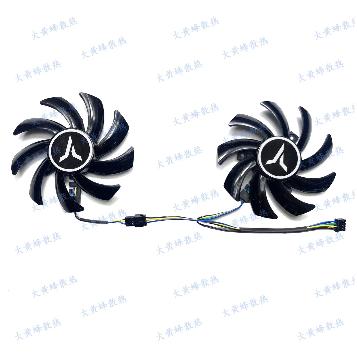 New yeston/yingtong rx5500xt 5600xt Trái Đất Thần tản nhiệt Card đồ họa Fan darrisceki-cb