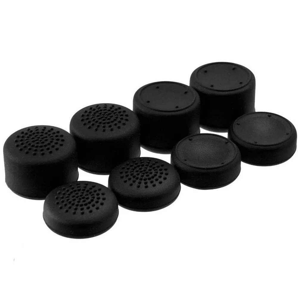 Sáng Tạo Trên Bán 8 cái/lốc Silicone Analog chỗ đặt ngón cái Cap Cho PS4 Phụ Kiện Bộ điều khiển Bìa Da Cho PS4 Pro PS3 Cho Xbox
