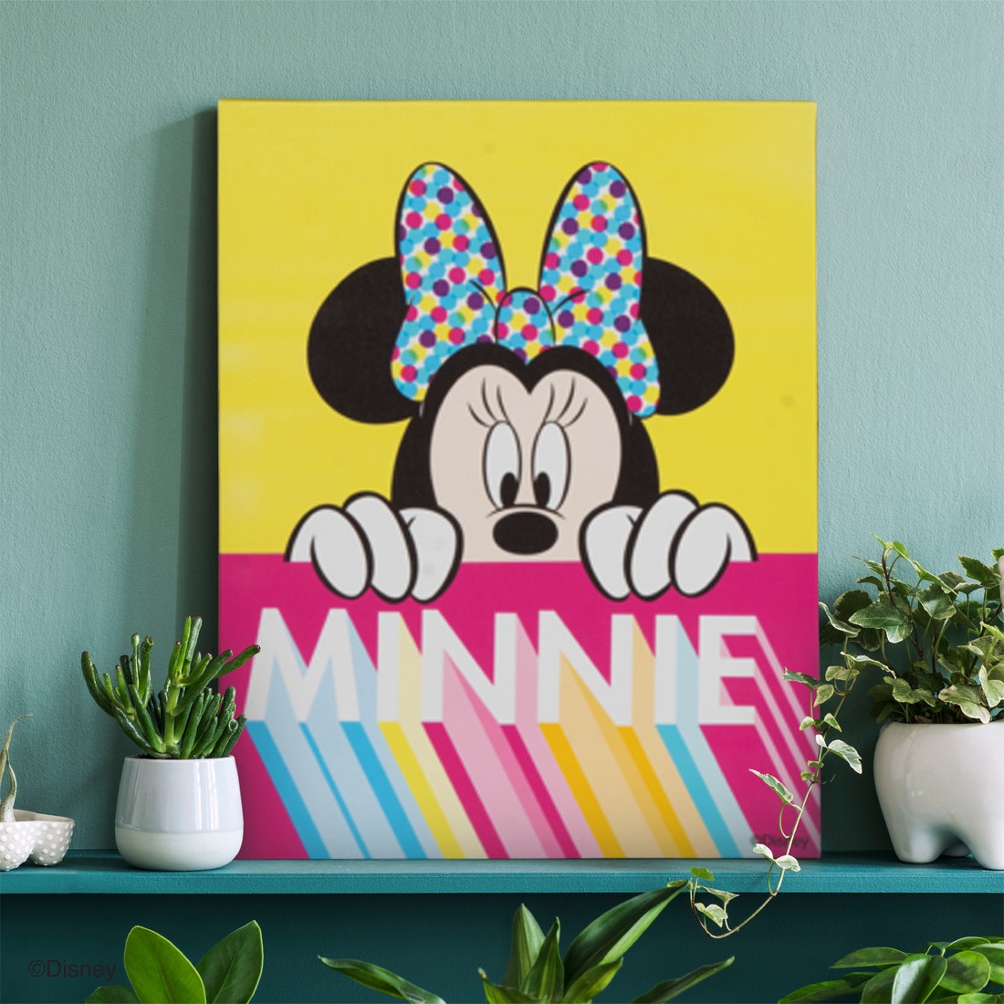 Koncept Furniture รูปภาพพร้อมแขวน DISNEY รุ่น MICKEY-MF05-M (43x7x56 ซม.) ราคา 1,190 บาท*ส่งฟรี