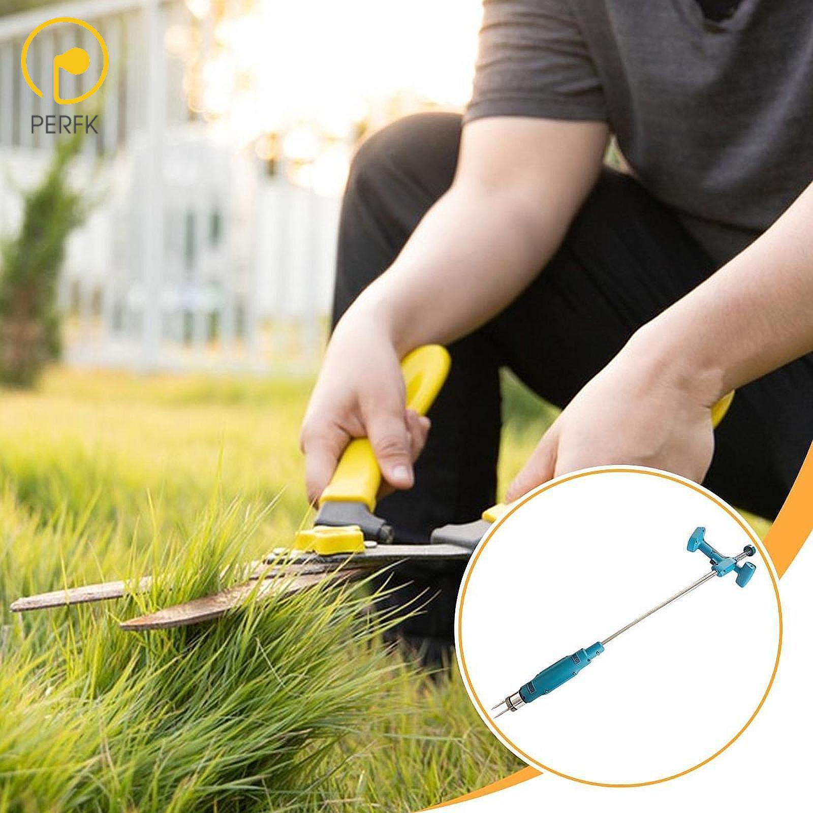 Perfk Electric Weed Puller Grabber Professional Gardening Tool Backyard Weeds Pulling Tool Versatile Grass Remover Garden Weeder ราคา 3,532 บาท*ส่งฟรี