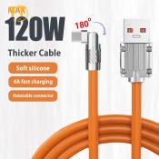 Tri-Town Super Fast Charging Cable for iPhone - 1M