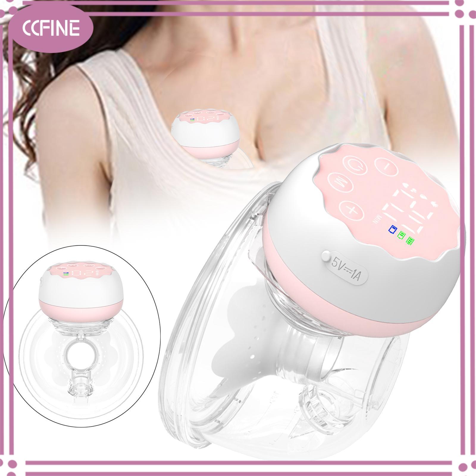 Ccfine mặc Máy hút sữa 4 chế độ tự động Máy hút sữa máy hút sữa chạy điện máy hút sữa vắt sữa cho văn phòng yoga Quà Tặng Mẹ du lịch ngoài trời