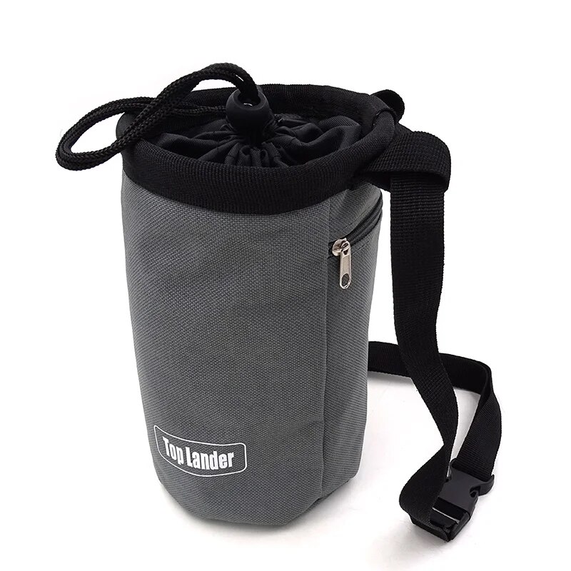 【Flash sale】 Magnesia Climbing Chalk Bag Sack Rock Waterproof Pocket For Weight Lifting Outdoor Bouldering Magnesia Pouch Climbing Equipment