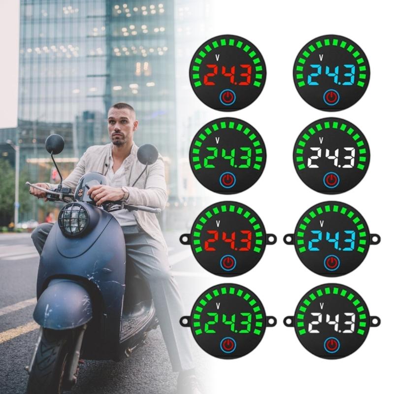 5-55V chỉ số công suất, DC5-55V dẫn axit lithiums Điện áp Tester mức phí chỉ số