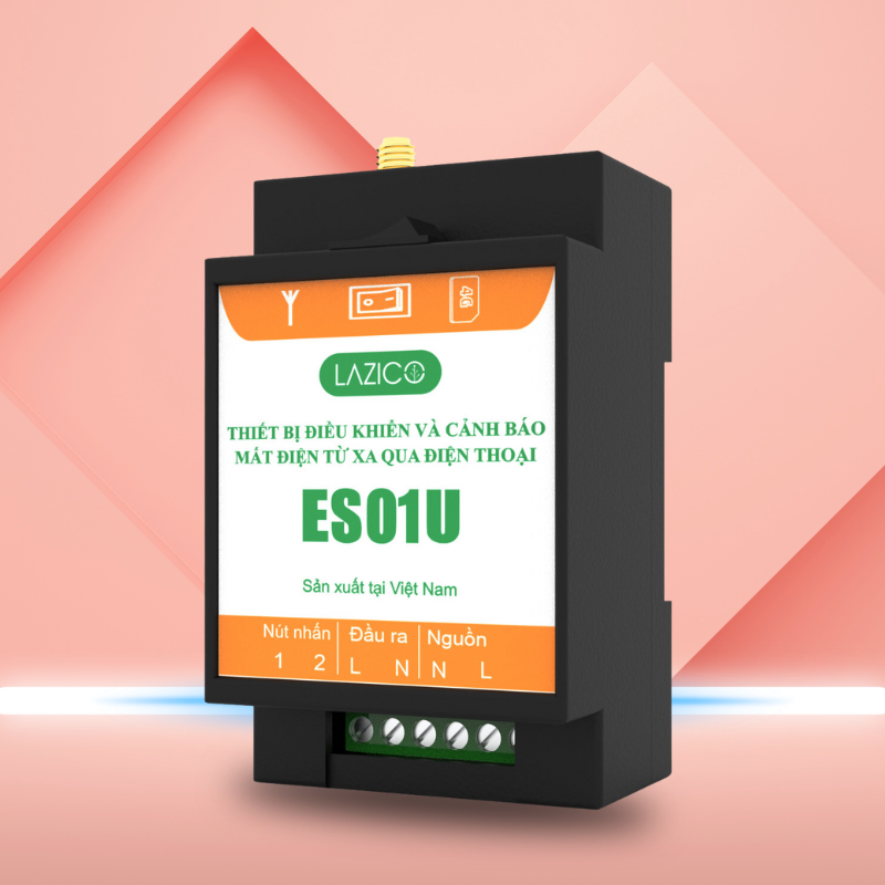 ES01U - THIẾT BỊ CẢNH BÁO MẤT ĐIỆN CÓ ĐIỆN VÀ ĐIỀU KHIỂN TỪ XA QUA ĐIỆN THOẠI ĐKTX