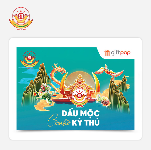 [12.12] Tiên Combo Dấu Mộc Kỳ Thú Dành Cho Trẻ Em