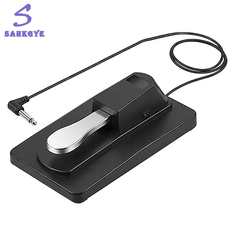 greatbuy666-Wide Piano Sustain Pedal with Polarity Switch for MIDI Keyboard Synth for Digital Piano Electric Piano Instrument Accessory ราคา 685 บาท*ส่งฟรี