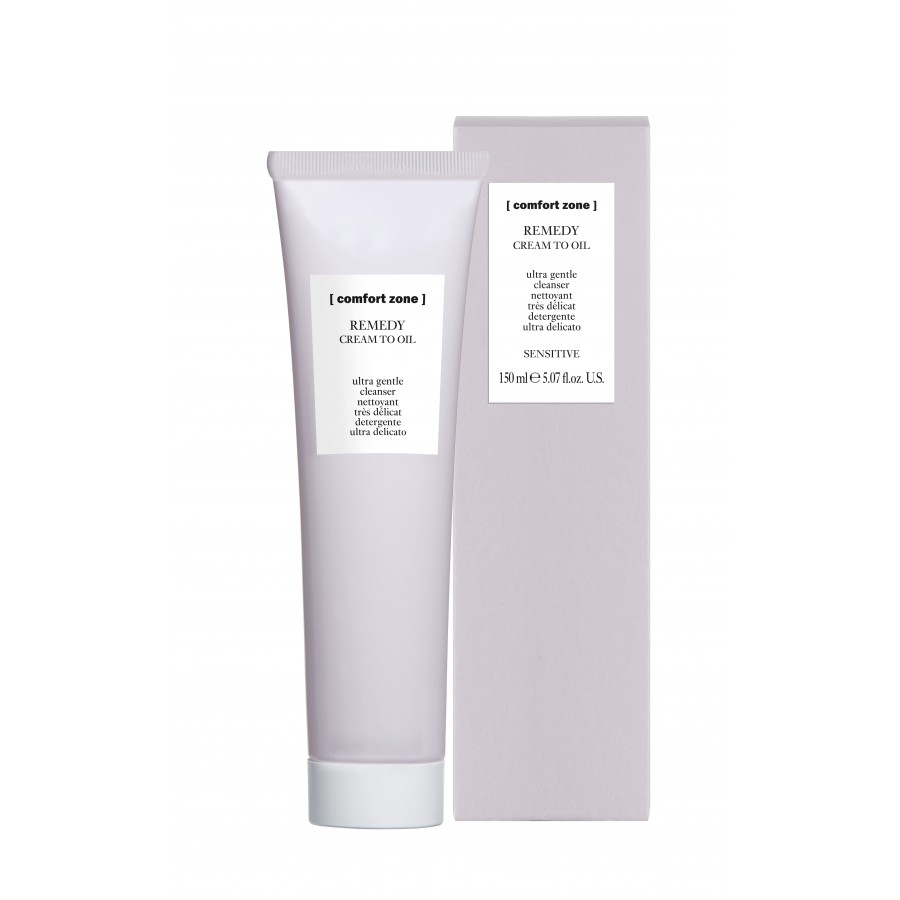 [HÀNG CÔNG TY] Sữa Rửa Mặt  Comfort Zone Remedy Cream To Oil Làm Sạch Da, Giúp Da Mịn Màng 150ml