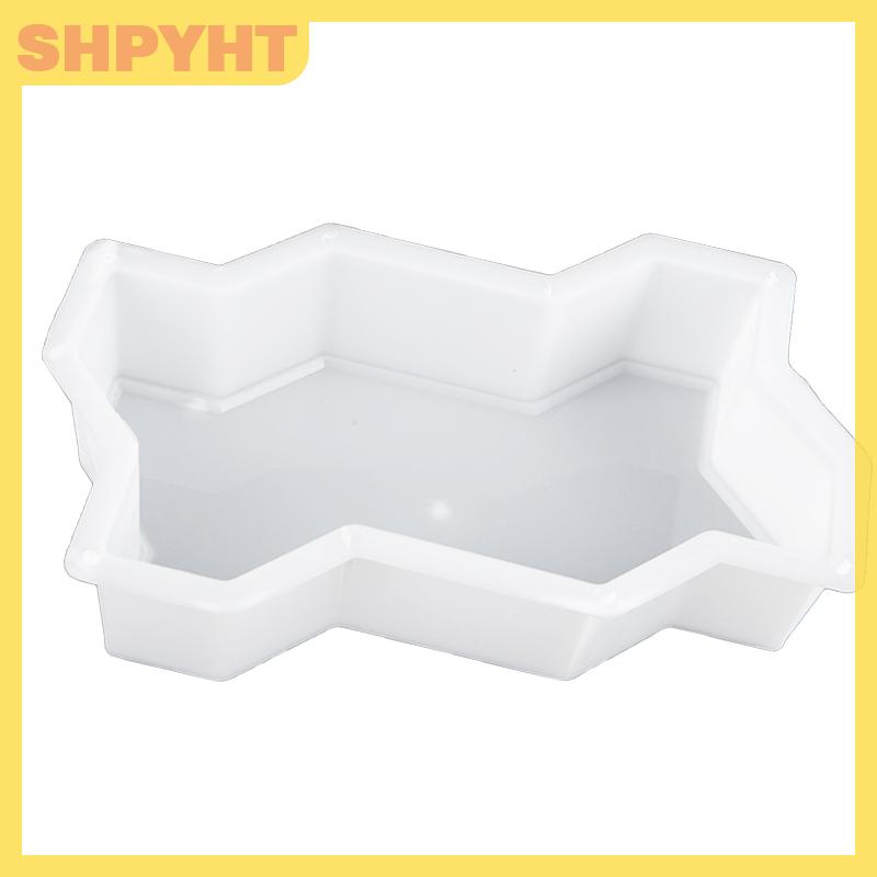 SHPYHT DIY PATH Maker แม่พิมพ์คอนกรีตสวนถนนแม่พิมพ์ถนนปูอิฐแม่พิมพ์ ราคา 49 บาท*ส่งฟรี