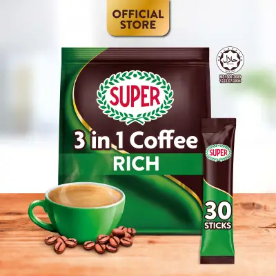 SUPER Rich Instant 3in1 Coffee, 30 sticks