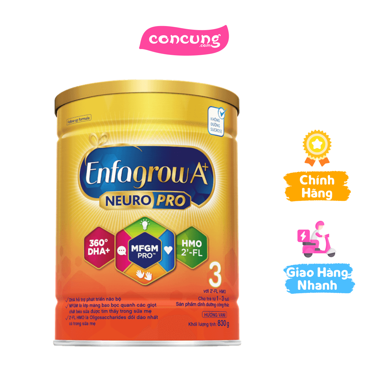 Enfagrow A+ số 3 830g 2flex